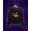 imageTstars Jack o Lantern Halloween Sweatshirt Pumpkin Pullover Sweatshirts for Women XXLarge Black