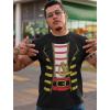 imageTstars Pirate Shirt Men Costume Buccaneers Carribean Cruise Pirates Mens ShirtsBlack
