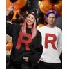 imageTstars Team Rocket Inspired Shirt Costume Halloween Shirts for Women SweatshirtBlack