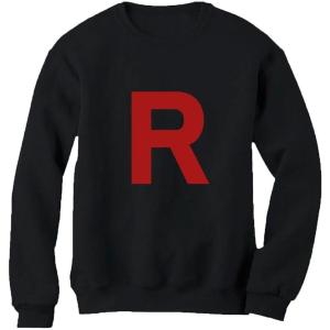 imageTstars Team Rocket Inspired Shirt Costume Halloween Shirts for Women SweatshirtBlack