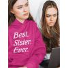 imageBest Sister Ever Sweatshirts Hoodie Sibling Gifts Sisters Women HoodiesPink