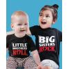 imageGirls Big Sisters Rock Best Siblings Gift Kids TShirt Big Sis Black 3T