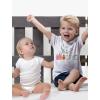 imageTstars Big Brother Coloring DIY Kit with Fabric Markers Toddler Kids TShirt 56 WhiteWhite