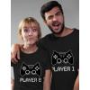 imageTstars Family Matching Outfits Mom Dad Baby Son Daughter Player Gaming Shirts Gift SetDad Gray  Mom Gray  Baby Gray