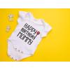 imageTstars Happy Birthday Mommy Outfit Infant Moms Gift Baby Girl Boy Bodysuit Pants SetGray Stripes