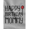 imageTstars Happy Birthday Mommy Outfit Infant Moms Gift Baby Girl Boy Bodysuit Pants SetYellow
