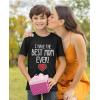imageTstars My Heart Belongs to Mommy TShirt Mothers Day I Have The Best Mom Ever Toddler ampamp Youth Kids ShirtBest Ever  Black