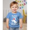 imageTstars My Heart Belongs to Mommy TShirt Mothers Day I Have The Best Mom Ever Toddler ampamp Youth Kids ShirtDino Belongs  California Blue