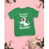 imageTstars My Heart Belongs to Mommy TShirt Mothers Day I Have The Best Mom Ever Toddler ampamp Youth Kids ShirtDino Belongs  Green
