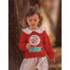 imageTstars Paw Patrol Merry Christmas Sweatshirt for Toddlers Chase Marshall Rubble Skye Tacky Sweater Style Kids SweatshirtsRed