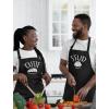 imageTstars Stud Muffin ampamp Cutie Pie Couples Aprons His and Hers Matching Cooking Apron Set Cutie Black OSStud Black OSCutie Black  Stud Black