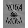 imageTstars Yoga Mom ampamp Baby Matching Set Outfit Mom ampamp Baby Shirts Mommy and Me ClothesMom Gray  Baby Gray