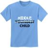 imageMiddle Child Shirt Sibling Big Brother Sister Toddler ampamp Youth Kids TShirtCalifornia Blue