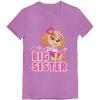 imagePaw Patrol Skye Big Sister Shirt Outfit Gift Toddler Kids Girls Fitted TShirtLavender