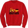 imageTstars Big Brother Sweatshirt Tractor Print Long Sleeve Shirt for Toddler BoysRed