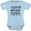 imageTstars Happy Birthday Mommy Outfit Infant Moms Gift Baby Girl Boy Bodysuit Pants SetAqua