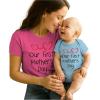 imageTstars Our First Mothers Day Baby Outfit Matching Gifts  Mommy and Me Matching Outfits  First Time Mommy Mothers Day GiftMom Pink  Baby Aqua