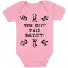 imageTstars You Got This Daddy Outfit Funny New Dad Gift Newborn Baby BodysuitPink