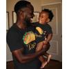imageFathers Day Taco Taquito Dad and Baby Shirts Funny Daddy and Son Matching OutfitBlack Baby  Black Dad