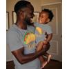 imageFathers Day Taco Taquito Dad and Baby Shirts Funny Daddy and Son Matching OutfitGray Baby  Gray Dad