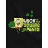 imageFunny Spongebob St Patricks Day TShirts for Boys Girls Youth Kids Shirts LuckBlack