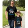 imageTstars Dad and Son Matching Shirts King ampamp Prince Fathers Day Daddy Me OutfitsDaddy Black  Son Black