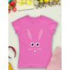 imageTstars Easter Bunny Face TShirt WomenPink