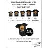 imageTstars Fast Food Set Daddy and Me Matching Outfit Gift for New Dad Fathers Day Shirt Baby Bodysuit Set Burger Fries NuggetsBlack Burger
