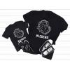 imageTstars Father Daddy and Son Matching Outfits Fathers Day Dad Funny Shirts for Men Kids Black 5T