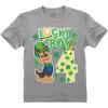 imageTstars Paw Patrol 4 Chase Shirt Gifts for Four Years Old 4th Birthday Theme Party Toddler Kids TShirtSt Patrick 4th  Gray