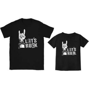 imageTstars Father Daddy and Son Matching Outfits Fathers Day Funny Dad Shirts for Men Kids ShirtBlack