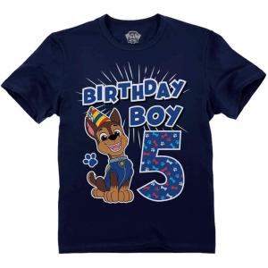 imageTstars Paw Patrol 4 Chase Shirt Gifts for Four Years Old 4th Birthday Theme Party Toddler Kids TShirt5th Birthday  Navy