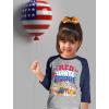 imageRed White ampamp Brave Paw Patrol Unisex 4th of July Shirt USA American Flag Memorial Day 34 Sleeve Baseball JerseyBlue