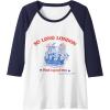 imageSo Long London Had A Good Run USA 4th of July TEE Raglan Baseball TeeNavy BlueWhite