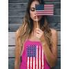 imageTstars 4th of July Tank Tops for Women Distressed USA American Flag 1776 Womens Memorial Day Shirt Patriotic Racerback TopBerry
