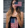 imageTstars 4th of July Tank Tops for Women Distressed USA American Flag 1776 Womens Memorial Day Shirt Patriotic Racerback TopBlack