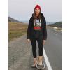 imageTstars California Bear Republic Retro Flag Sweatshirts Pullover Hoodies for WomenBlack