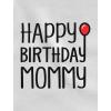 imageTstars Happy Birthday Mommy Mom Gifts Baby Boy Girl Infant Long Sleeve BodysuitRed