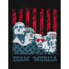 imageTstars Murica Trump Shirt 4th of July Shirts for Men USA American Flag TShirtBlack