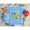 imageTstars Rubble 3rd Birthday Boy Digging Being 3 Shirt Gifts for Three Years Old Boys Bday Paw Patrol Toddler Kids TShirtCalifornia Blue