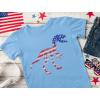 imageTstars Trex Dinosaur American Flag Boys 4th of July Shirt Toddler Kids PatrioticCalifornia Blue
