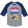 imageRed White ampamp Brave Paw Patrol Unisex 4th of July Shirt USA American Flag Memorial Day 34 Sleeve Baseball JerseyBlue
