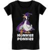 imageTstars Honkus Ponkus Goose Shirt Halloween Costume Toddler Kids Girls Fitted TShirtBlack