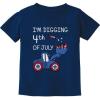 imageTstars Tractor Digging 4th of July Shirts Kids Memorial Day USA Flag Infant ampamp Toddler Patriotic ShirtsNavy