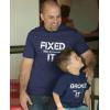 imageTstars Fixed It ampamp Broke It Dad and Son Matching Shirts  Fathers Day Funny Gift for Dads and ToddlerDad Navy  Toddler Navy