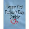 imageTstars Happy First Day Daddy New BabyGrayWhite