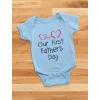 imageTstars Happy First Fathers Day Daddy New Dad Gifts from Daughter Son Baby Outfit