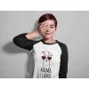 imageTstars Mama Llama Shirt for Women Mom Birthday Shirts Llamas Gifts Funny Mothers Day Womens Raglan TShirtBlueGray