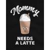imageTstars Mommy Needs a Coffee Matching Outfits for Mother Daughter Son Mom and Me ShirtsWomens Black  Toddler Black