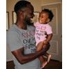 imageTstars Our First Fathers Day Dad and Baby Matching Outfits  New Dads Gift with Dad Shirt and Infant BodysuitDad Gray  Baby Pink